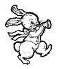 lapin rabbit musicien 147 x 170 pixels