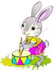 lapin rabbit tambour 100 x 128 pixels