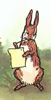 lapin rabbit lire 141 x 276 pixels