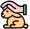 lapin rabbit 162 x 157 pixels