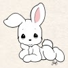 lapin rabbit 100 x 100 pixels
