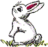 lapin rabbit 134 x 129 pixels
