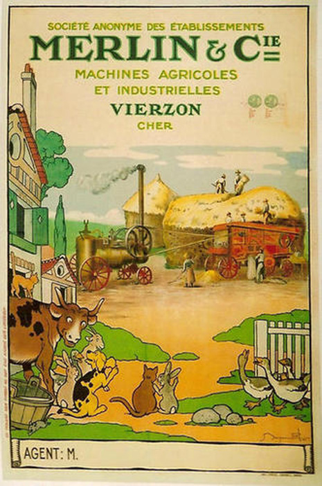 Affiche Originale La Vache Qui Rit 1929 Benjamin Rabier - www